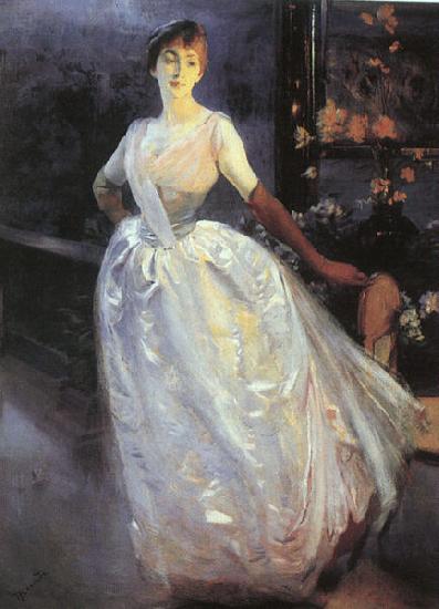 Paul-Albert Besnard Portrait of Madame Roger Jourdain